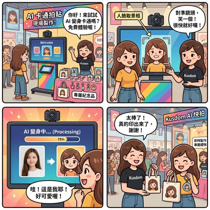 照片轉卡通方案